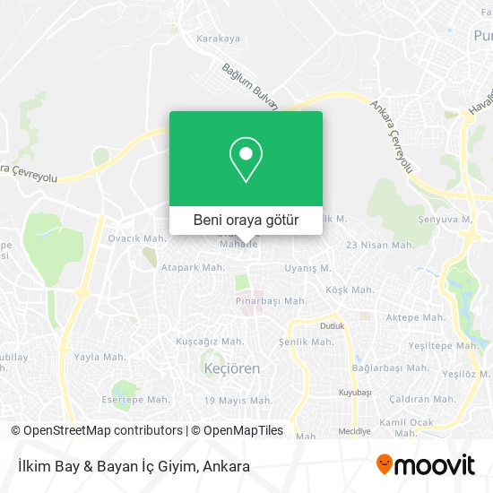 İlkim Bay & Bayan İç Giyim harita