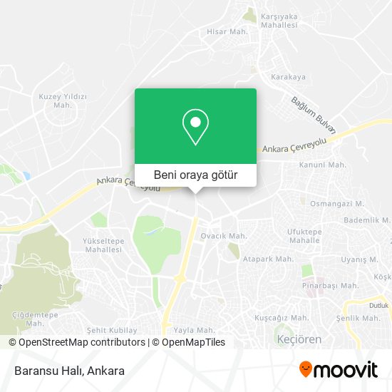 Baransu Halı harita