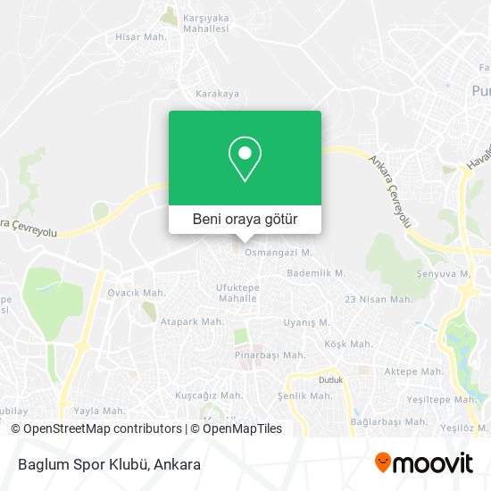 Baglum Spor Klubü harita