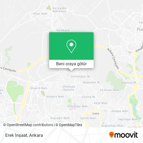 Erek İnşaat harita