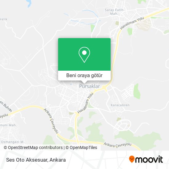 Ses Oto Aksesuar harita