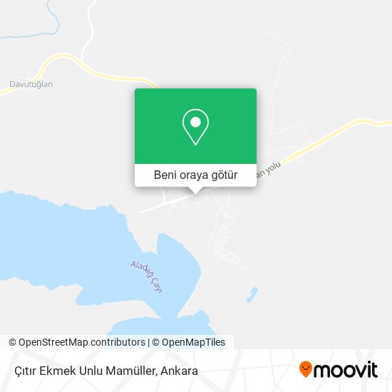 Çıtır Ekmek Unlu Mamüller harita