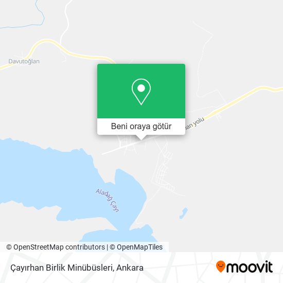 Çayırhan Birlik Minübüsleri harita