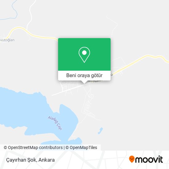 Çayırhan Şok harita