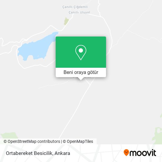 Ortabereket Besicilik harita