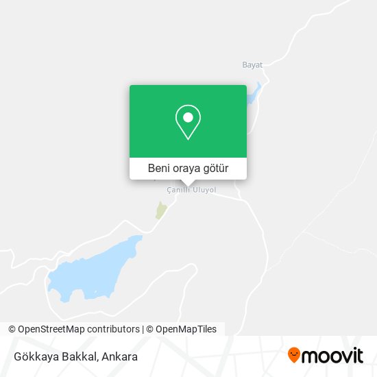 Gökkaya Bakkal harita
