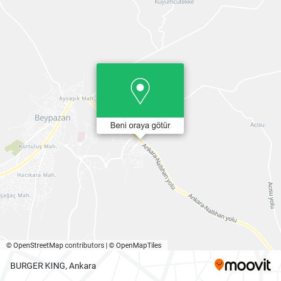 BURGER KING harita