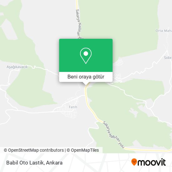 Babil Oto Lastik harita