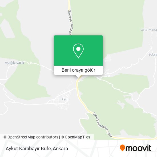 Aykut Karabayır Büfe harita