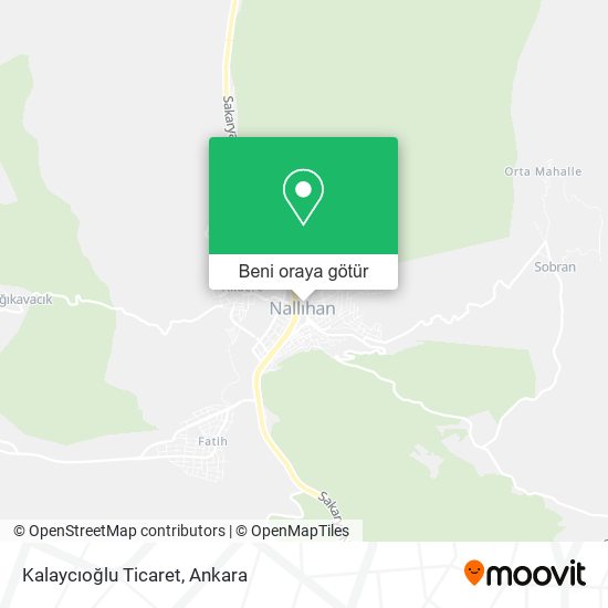Kalaycıoğlu Ticaret harita