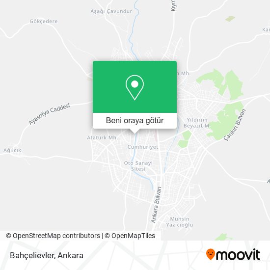 Bahçelievler harita