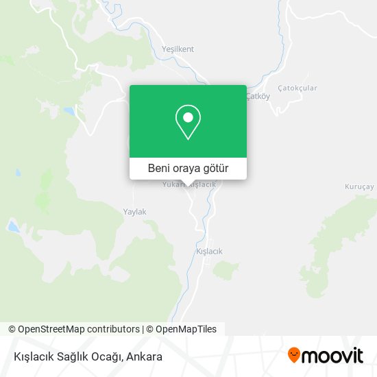 Kışlacık Sağlık Ocağı harita