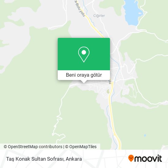 Taş Konak Sultan Sofrası harita