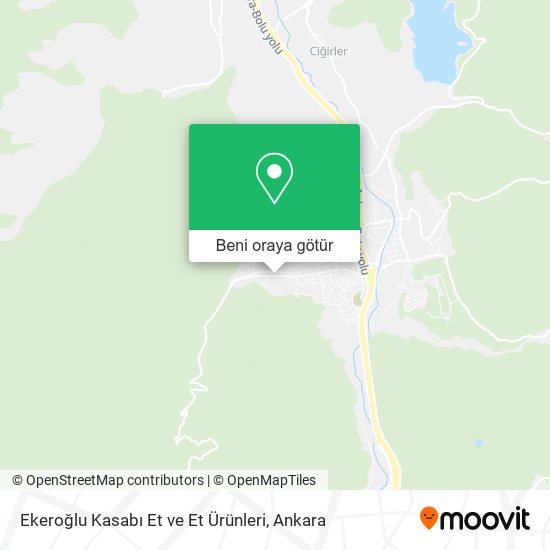 Ekeroğlu Kasabı Et ve Et Ürünleri harita