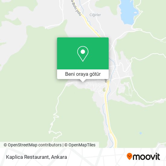 Kaplica Restaurant harita