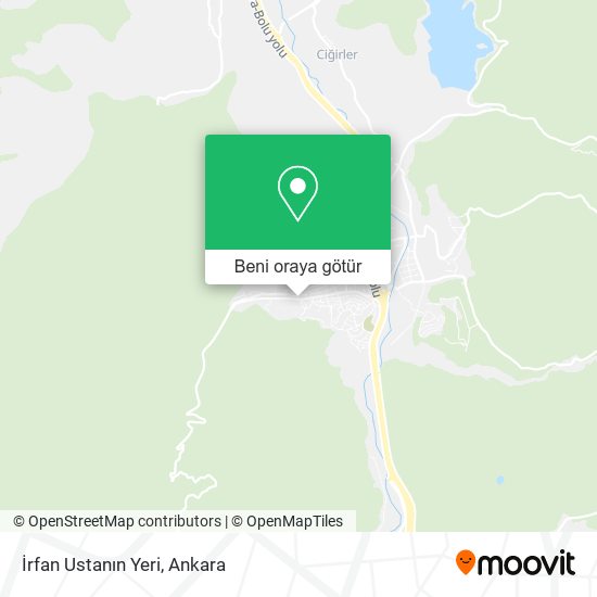 İrfan Ustanın Yeri harita