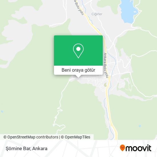 Şömine Bar harita