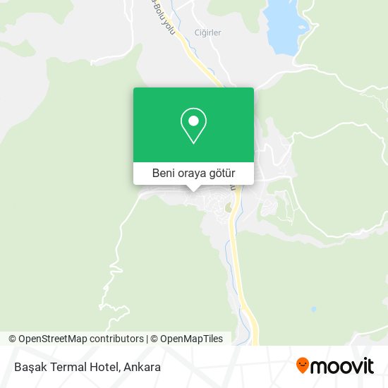 Başak Termal Hotel harita