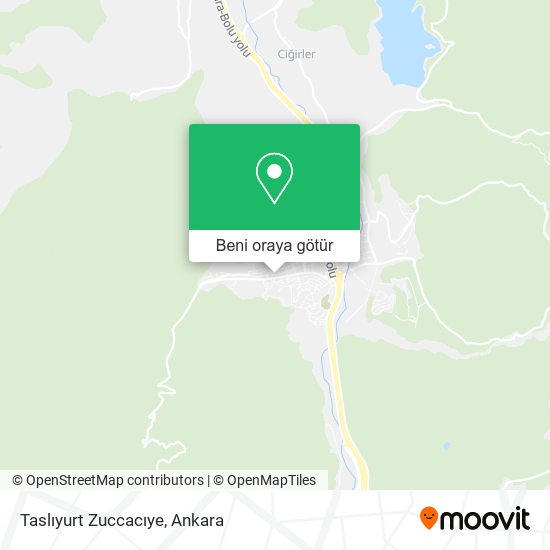 Taslıyurt Zuccacıye harita