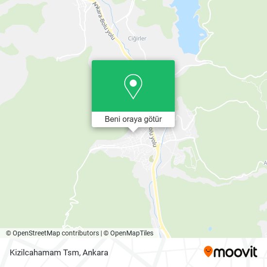 Kizilcahamam Tsm harita