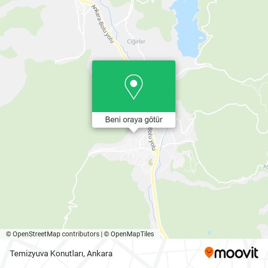 Temizyuva Konutları harita