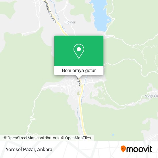 Yöresel Pazar harita
