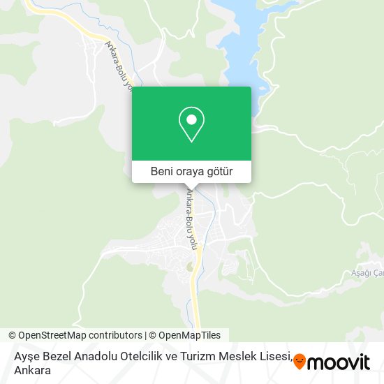 Ayşe Bezel Anadolu Otelcilik ve Turizm Meslek Lisesi harita