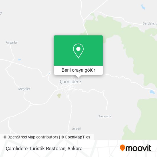 Çamlıdere Turistik Restoran harita