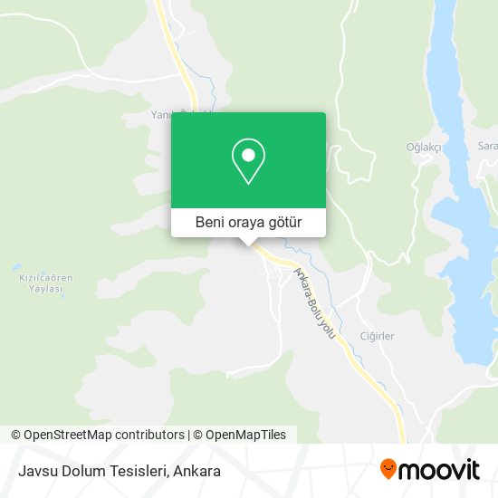 Javsu Dolum Tesisleri harita