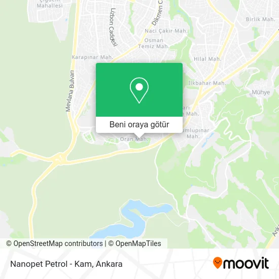 Nanopet Petrol - Kam harita