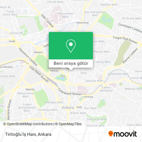 Tiritoğlu İş Hanı harita