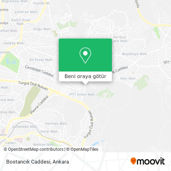 Bostancık Caddesi harita