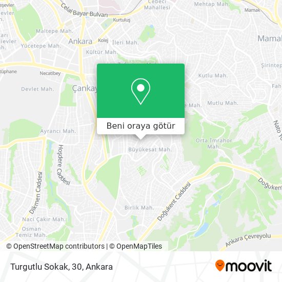 Turgutlu Sokak, 30 harita