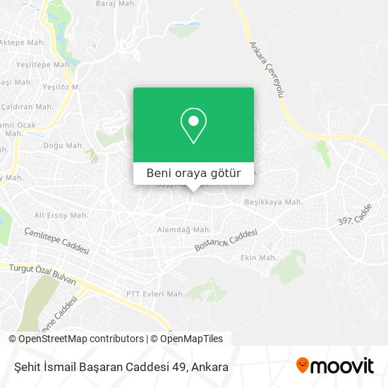 Şehit İsmail Başaran Caddesi 49 harita