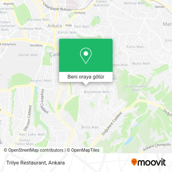 Trilye Restaurant harita