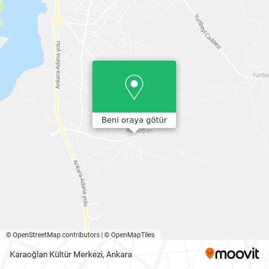 Karaoğlan Kültür Merkezi harita