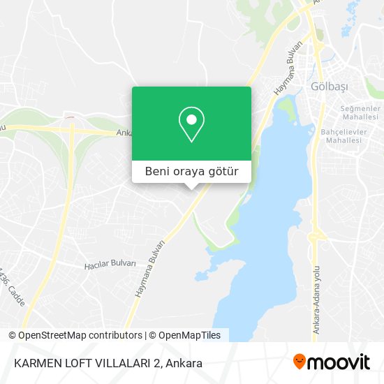 KARMEN LOFT VILLALARI 2 harita