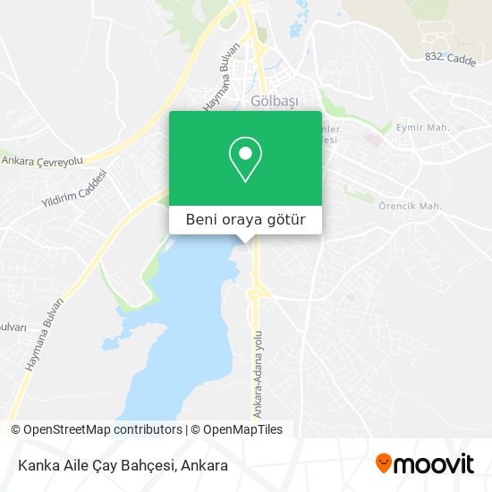 Kanka Aile Çay Bahçesi harita