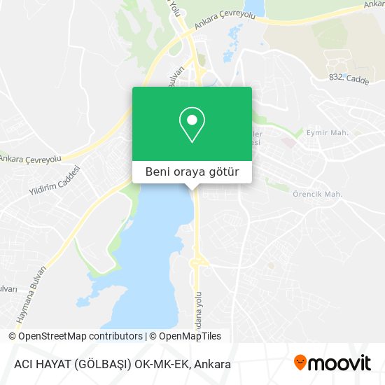 ACI HAYAT (GÖLBAŞI) OK-MK-EK harita