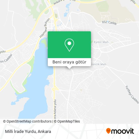 Milli İrade Yurdu harita