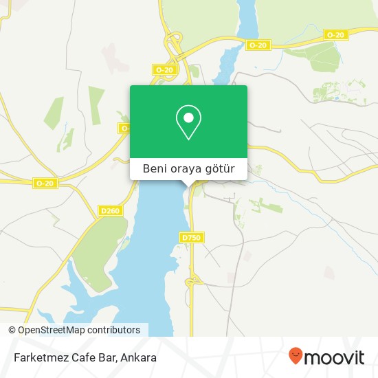 Farketmez Cafe Bar harita