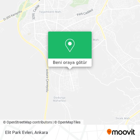 Elit Park Evleri harita