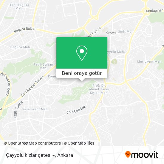 Çayyolu kızlar çetesi~ harita