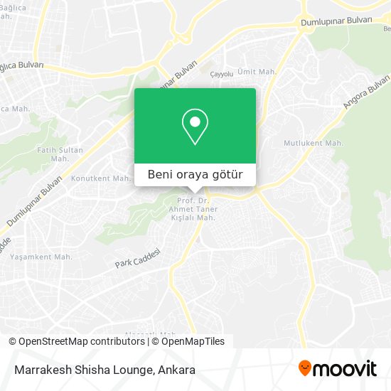 Marrakesh Shisha Lounge harita