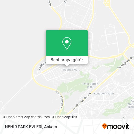 NEHİR PARK EVLERİ harita