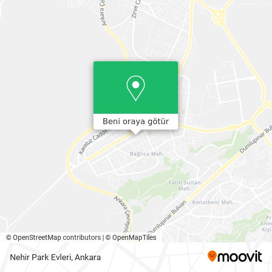 Nehir Park Evleri harita