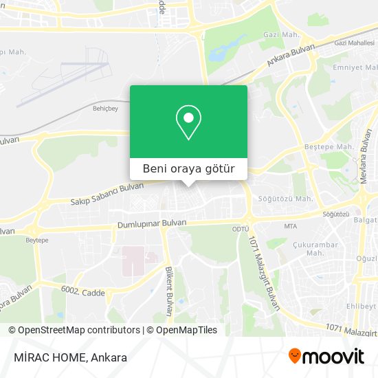 MİRAC HOME harita