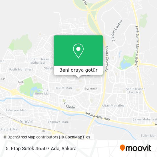 5. Etap Sutek 46507 Ada harita