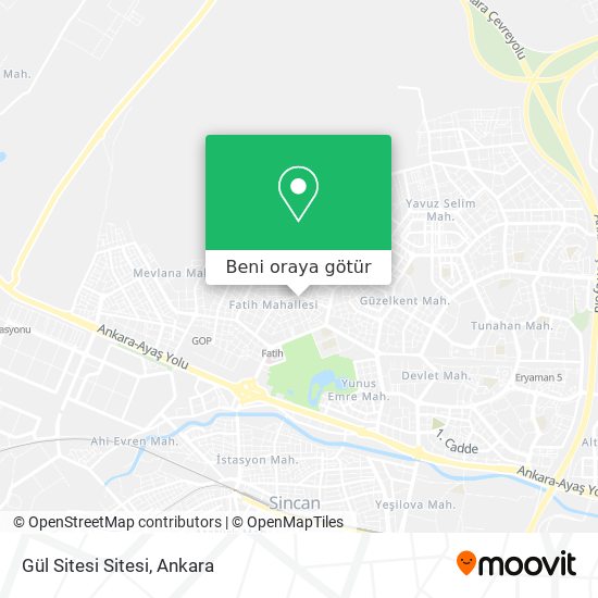 Gül Sitesi Sitesi harita