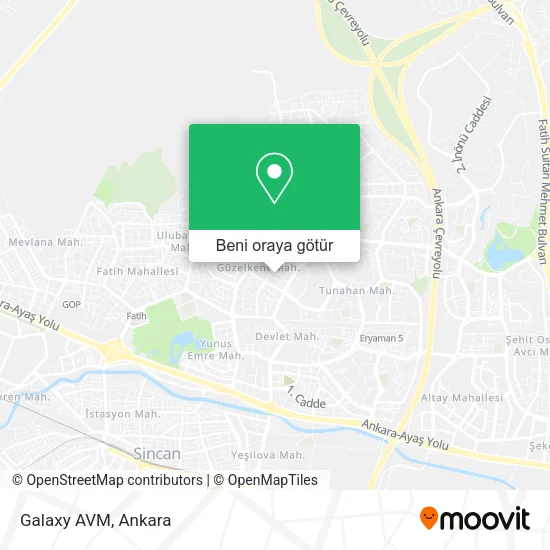Galaxy AVM harita